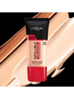 Base de maquillaje líquida de larga duración Infallible Pro-Matte de L'Oréal Paris