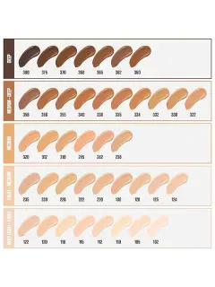 MAYBELLINE Fit Me - Base de maquillaje líquida, mate y antiporos (Matte + Poreless)