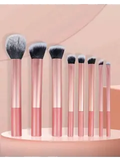 JUEGO DE 8 BROCHAS DE MAQUILLAJE