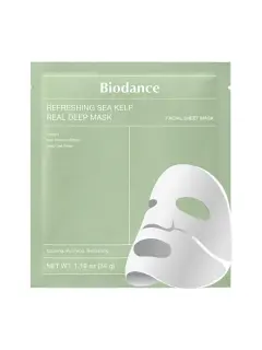REFRESHING SEA KELP REAL DEEP MASK BIODANCE